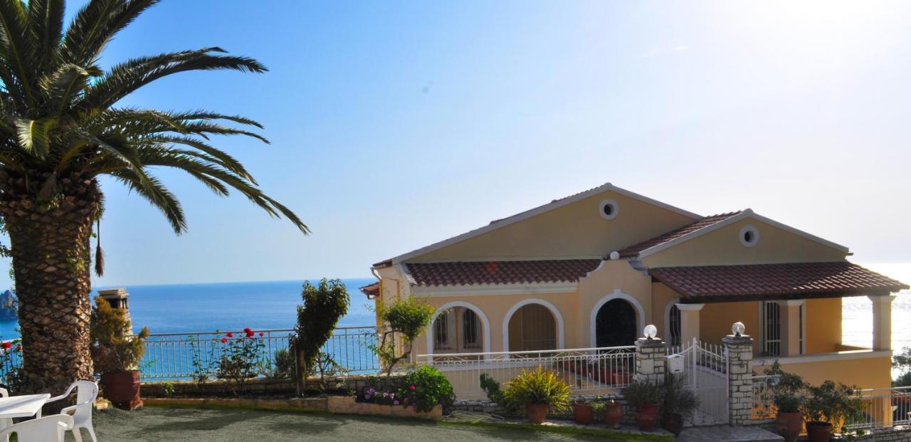 Holiday Apartments Maria With Pool And Panorama View - Agios Gordios Beach Экстерьер фото