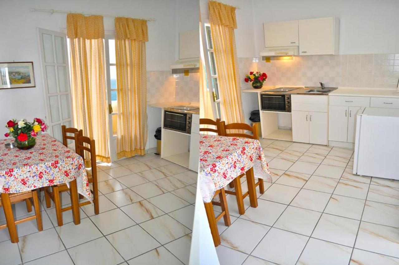 Holiday Apartments Maria With Pool And Panorama View - Agios Gordios Beach Экстерьер фото