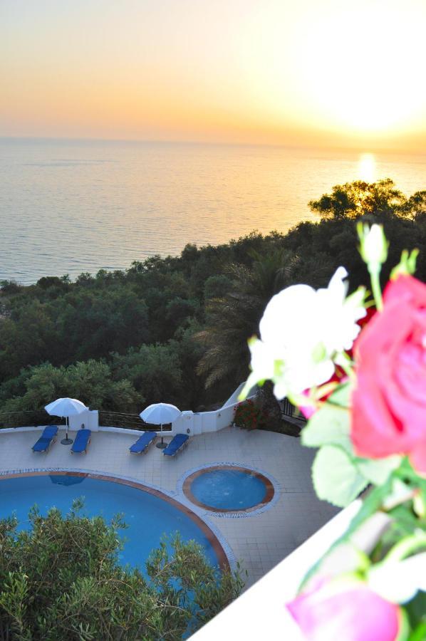 Holiday Apartments Maria With Pool And Panorama View - Agios Gordios Beach Экстерьер фото